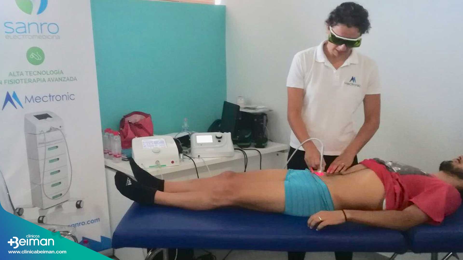 Laserterapia en Andalucía con Sanro y Clínicas Beiman