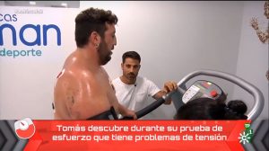 Prueba de esfuerzo de los concursantes de La Báscula en Beiman Sevilla